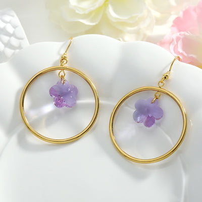 Color Geometric Advanced Sense Ear Rings