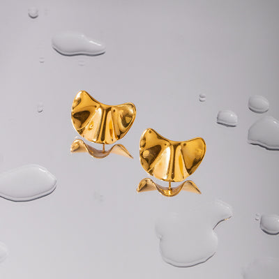 Stainless Steel Titanium Steel Gold Ear Rings