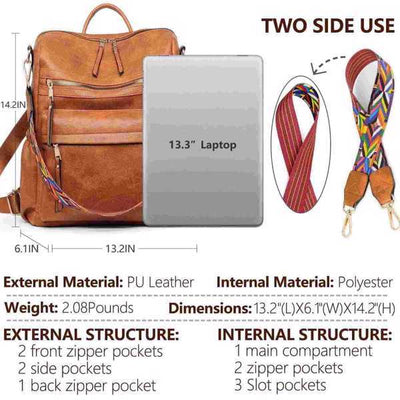 Shoulder Bag For Women, Fashionable PU Leather
