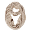 CC scarf wool knit bib winter collar