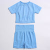 Seamless Knitted Yoga Clothes Women
