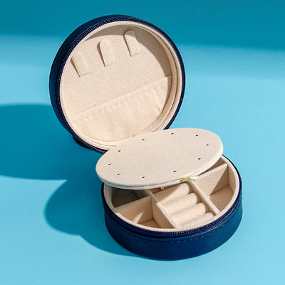 Rings Ear Studs Portable Mini Jewelry Storage Box