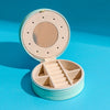 Rings Ear Studs Portable Mini Jewelry Storage Box