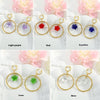 Color Geometric Advanced Sense Ear Rings