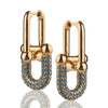 New Geometric European And American Ins Cold Style Ear Rings Women