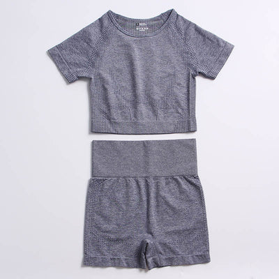 Seamless Knitted Yoga Clothes Women