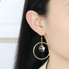 Color Geometric Advanced Sense Ear Rings