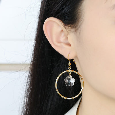 Color Geometric Advanced Sense Ear Rings