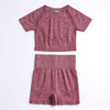 Seamless Knitted Yoga Clothes Women