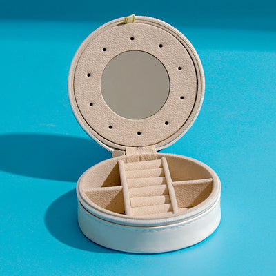 Rings Ear Studs Portable Mini Jewelry Storage Box